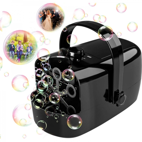 Portable Bubble Machine [Black]