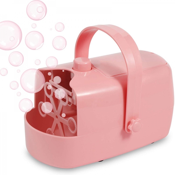 Portable Bubble Machine (Pink#QB-803)